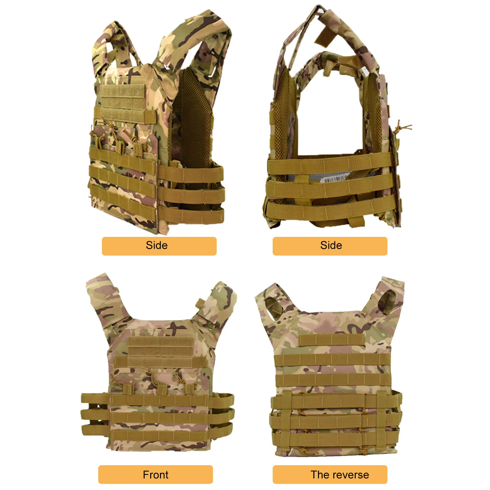 Военный тактический жилет Охотничий Жилет Molle уличный для переноски