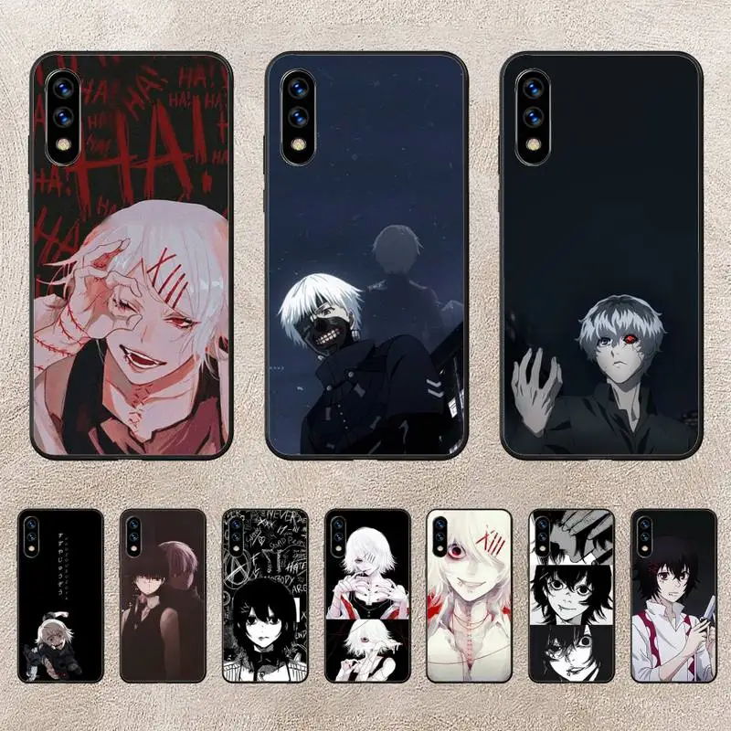 

Anime JUUZOU SUZUYA Tokyo Ghouls Phone Case For Huawei P10 P20 P30 P50 Lite Pro P Smart Plus Cove Fundas