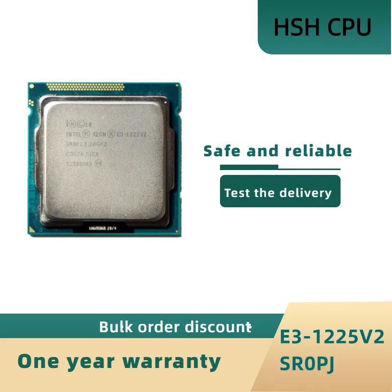 

Intel Xeon E3-1225 v2 E3 1225v2 E3 1225 v2 3,2 ГГц четырехъядерный четырехпоточный ЦПУ процессор 8 Мб 77 Вт LGA 1155