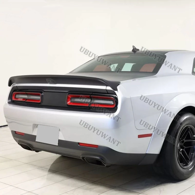 Фото Для Dodge Challenger SRT Hellcat 2015 2016-2021 пользовательские детали спойлер для губ HighKick комплекты кузова заднего крыла заводской магазин №5