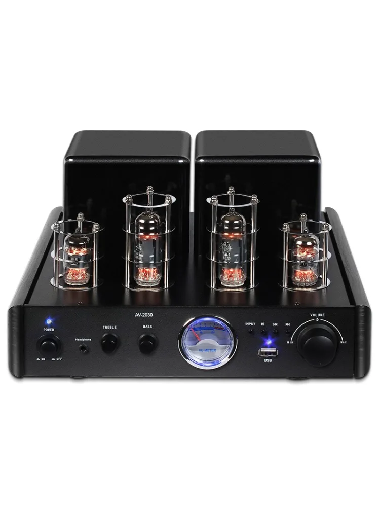 AV-2030R Аудиофильский Hi-Fi ламповый усилитель высокой мощности без потерь Bluetooth 5.0