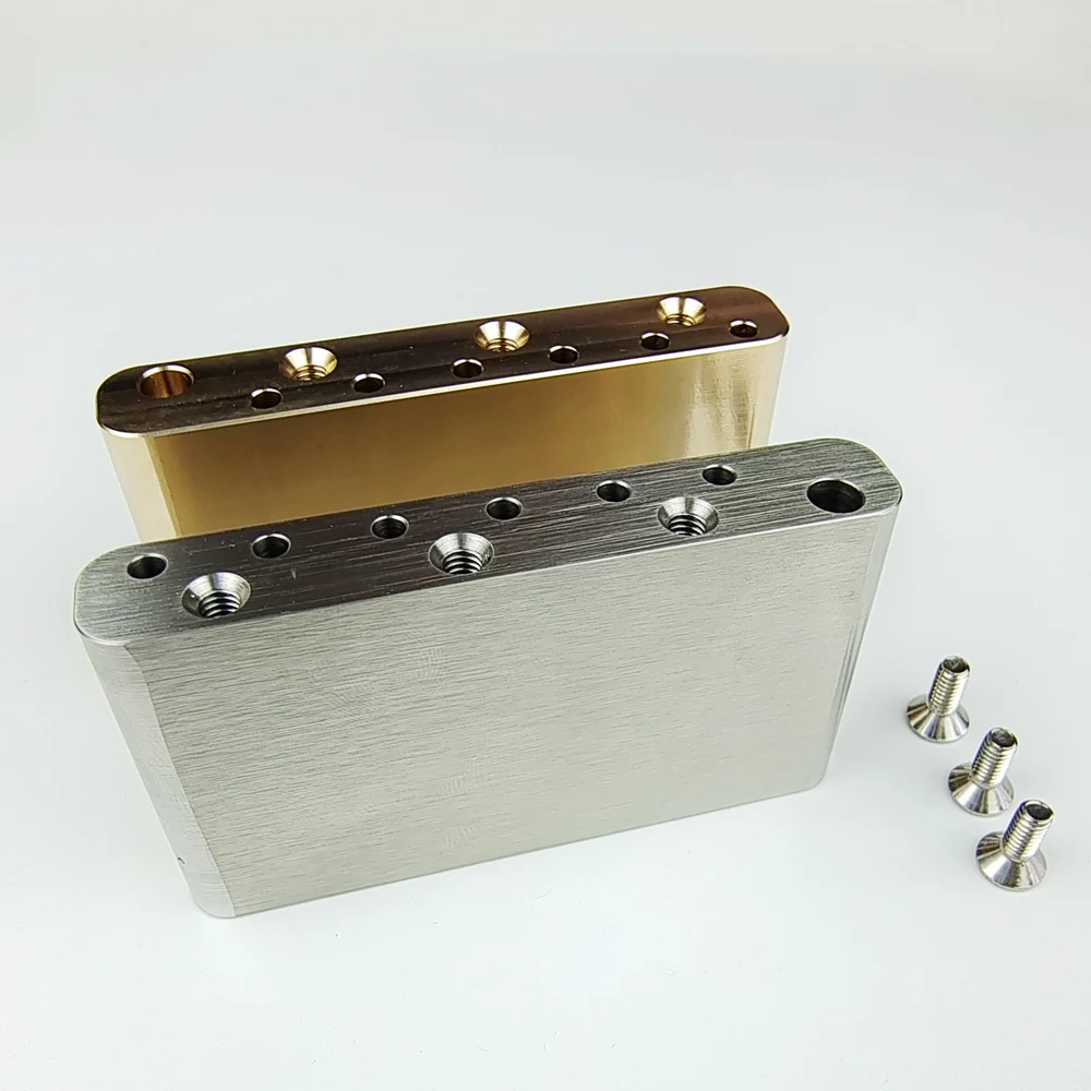 Электрогитара с системой тремоло Bridge блок из нержавеющей стали латунный Блок Для