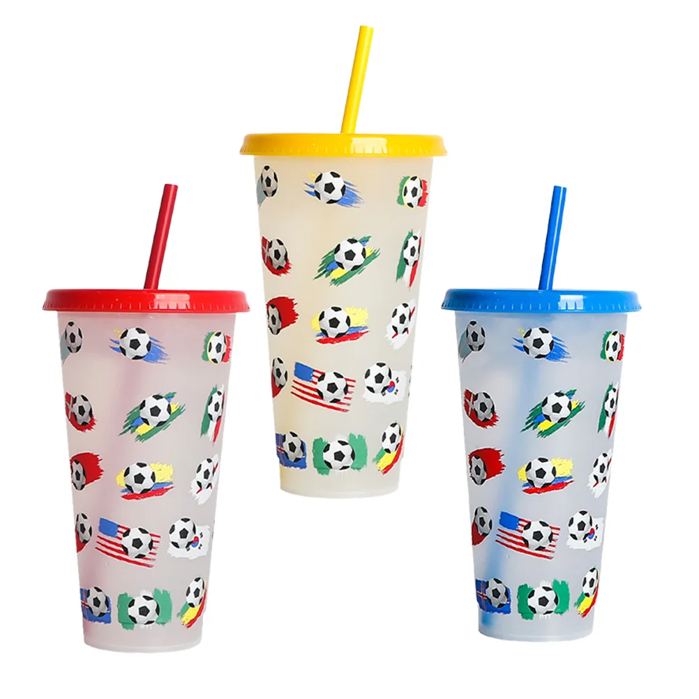 

Cupslids Straw Straws Bottletumbler Color Changing Cup Lid Tumblers Forreusable Kids Coffee Icedcrystalcappuccino Drink