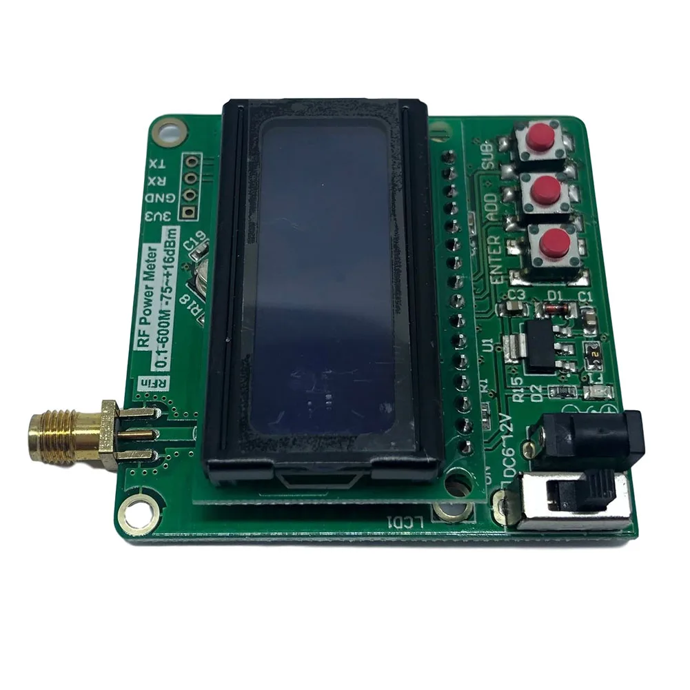 

Reliable RF PowerMeter for Precise Measurements Wide Power Range ( 75~+16dBm) LCD Backlight Display Long lasting Performance