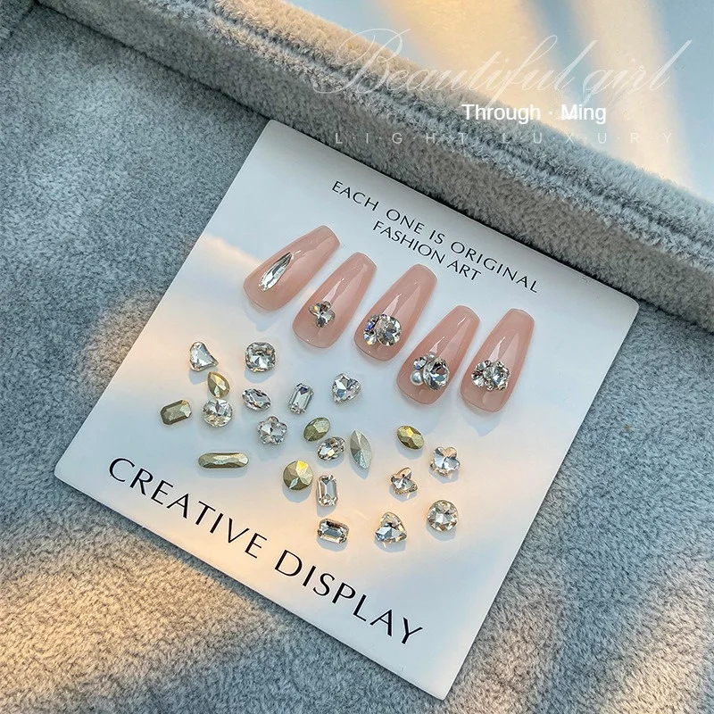 

Nail Accessories 5 Patterns Transparent And Moisturizing Safe And Healthy Clear And Sturdy Anti Scratch And Wear-resistant