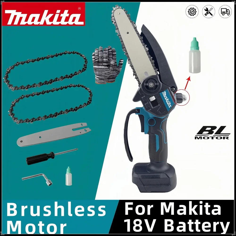

Makita 18В 6-дюймовая бесщеточная цепная пила