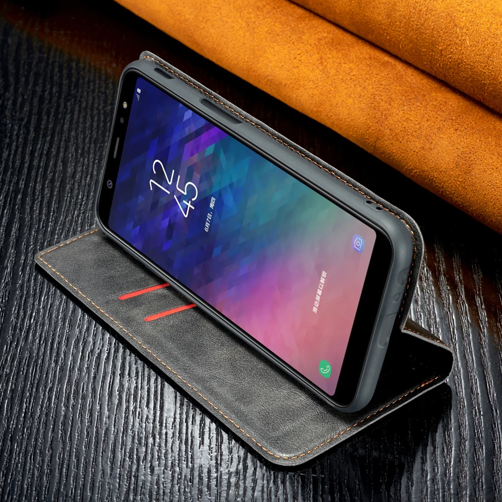 Чехол-книжка из натуральной кожи и силикона для Oukitel U7 Plus |