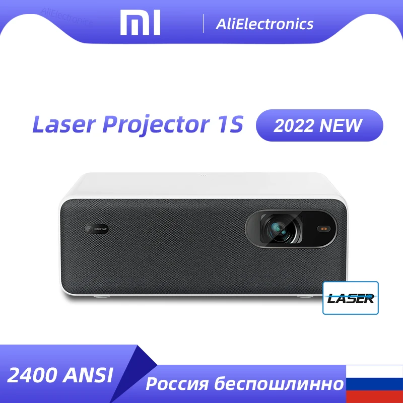 2022 новый лазерный проектор Xiaomi Mijia 1S 2400 ANSI люменов 1080P Full HD для домашнего