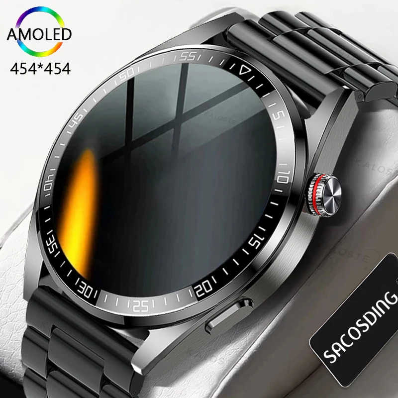 

Watches 8G RAM 454*454 Screen SmartWatch Men Always Display The Time Bluetooth Call Local Music Smartwatch For Android ios Clock