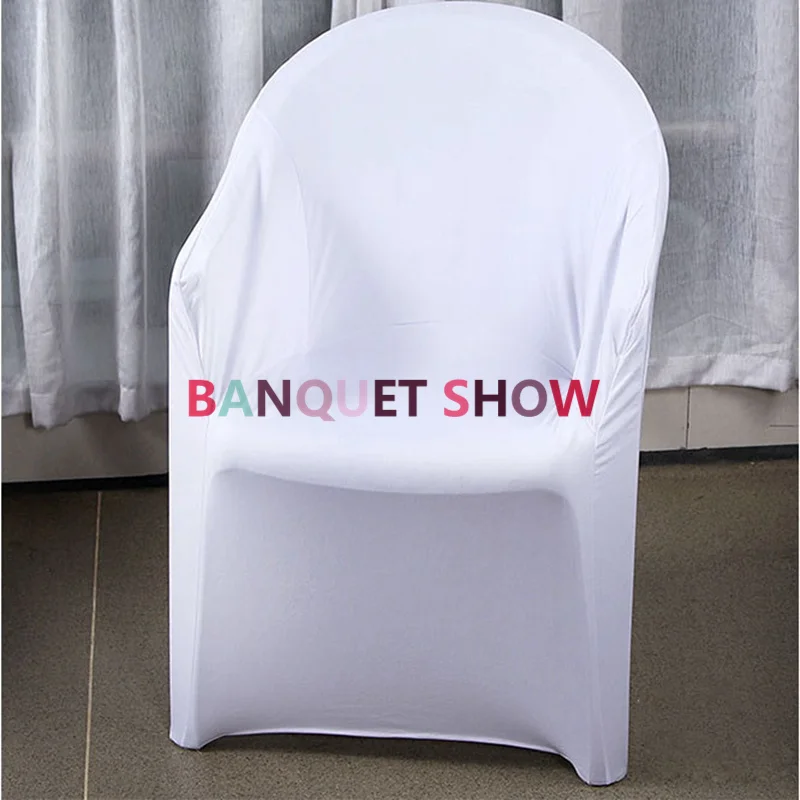 

Чехол на стул из лайкры и спандекса, подходит для пластиковых стульев, банкетов, свадеб, эластичные Чехлы для пляжных стульев