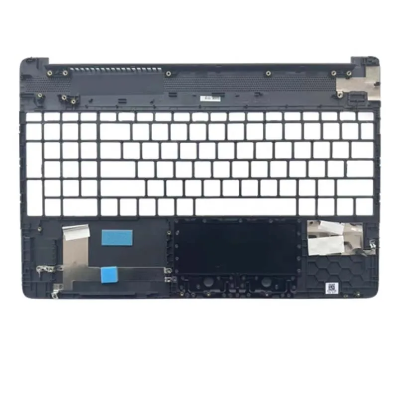 Фото Для HP 15-DW 15S-DY 15S-DU 15-GW TPN-C139 250 255 G8 G9: Серый задний корпус ЖК-дисплея, передняя рамка, подставка для рук, нижний корпус, петли №4