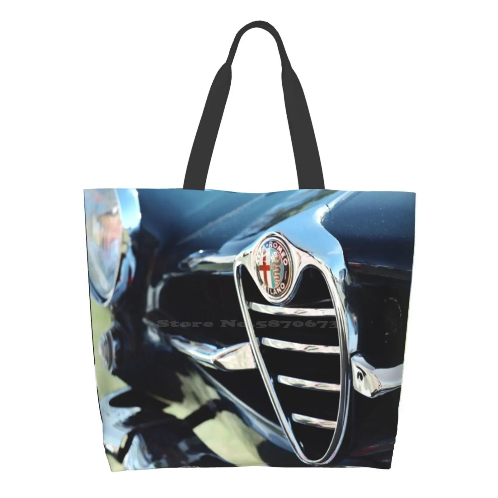 

Speciale Indeed Totes Shoulder Bags for Travel Handbag Shopper Bag Alfa Romeo Alfa Giulia Giulia Ss Classic Car Car