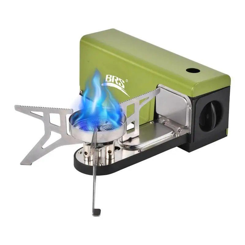 

BRS-97 3800W Folding Cassette Stove Camping Portable Gas Stove Stainless Steel Cassette Furnace Gases Burner Camping Accessories