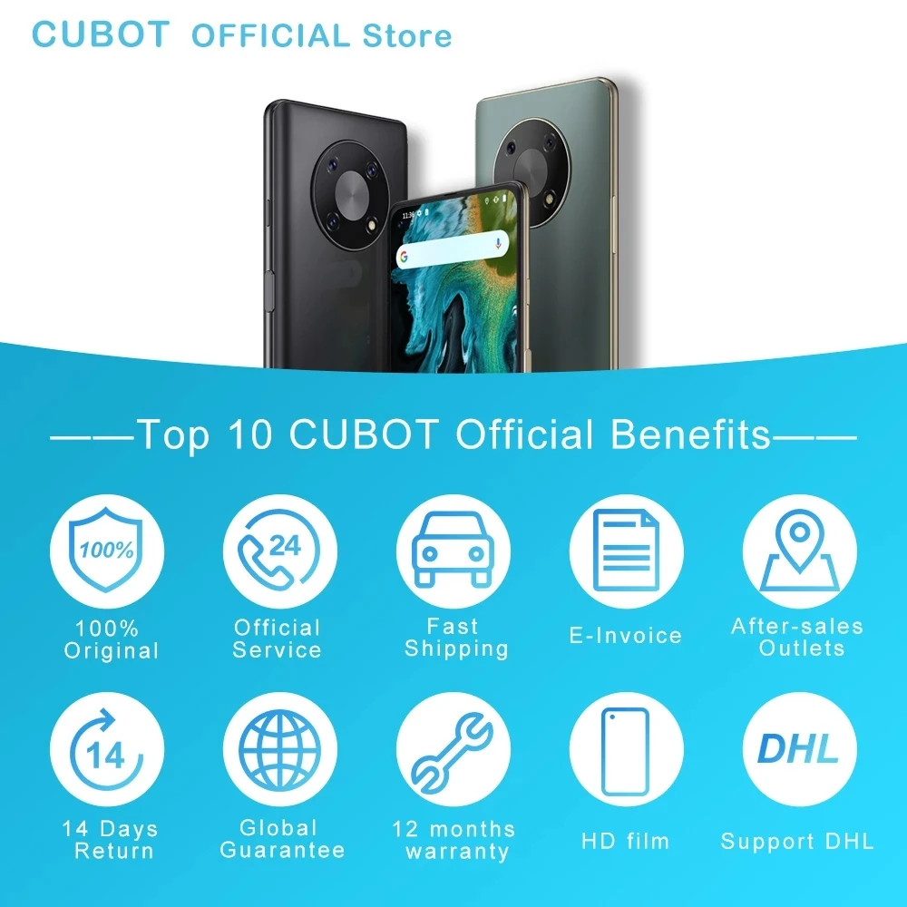 Cubot MAX 3 Smartphone 6.95