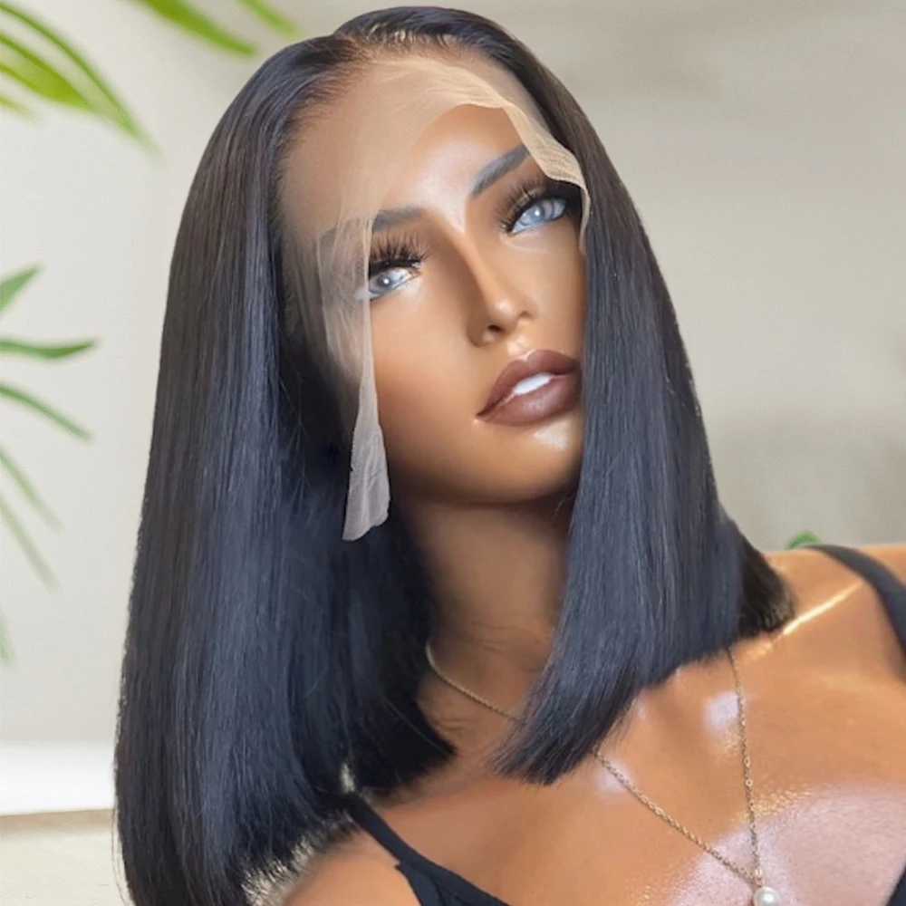 Парик из натуральных волос для чернокожих женщин на сетке 13 х4 180% - купить по