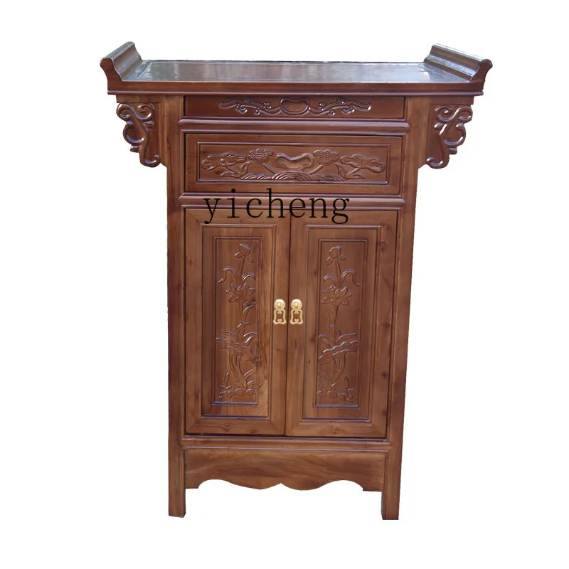 Маленький алтарь Будды буддистский храм Гуаньинь стол Гуань гонг Бог богатства