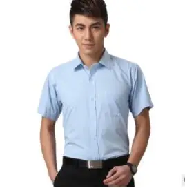 

2023HOTJTFAN Spring/summer 2017 men's shirts business casual plain coloured men's shirts
