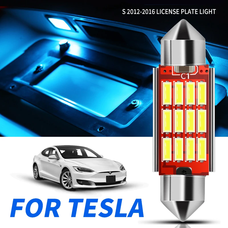 2 шт. Автомобильные светодиодные лампы Tesla Model S 2012-2016 | Автомобили и мотоциклы