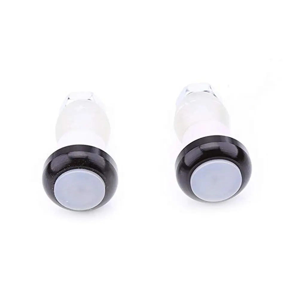 

2PCS/set Battery Powered Bicycle Handlebar Light Bike Signal Lamp Cycling LED Bar End Plugs Indicator Safety Lights