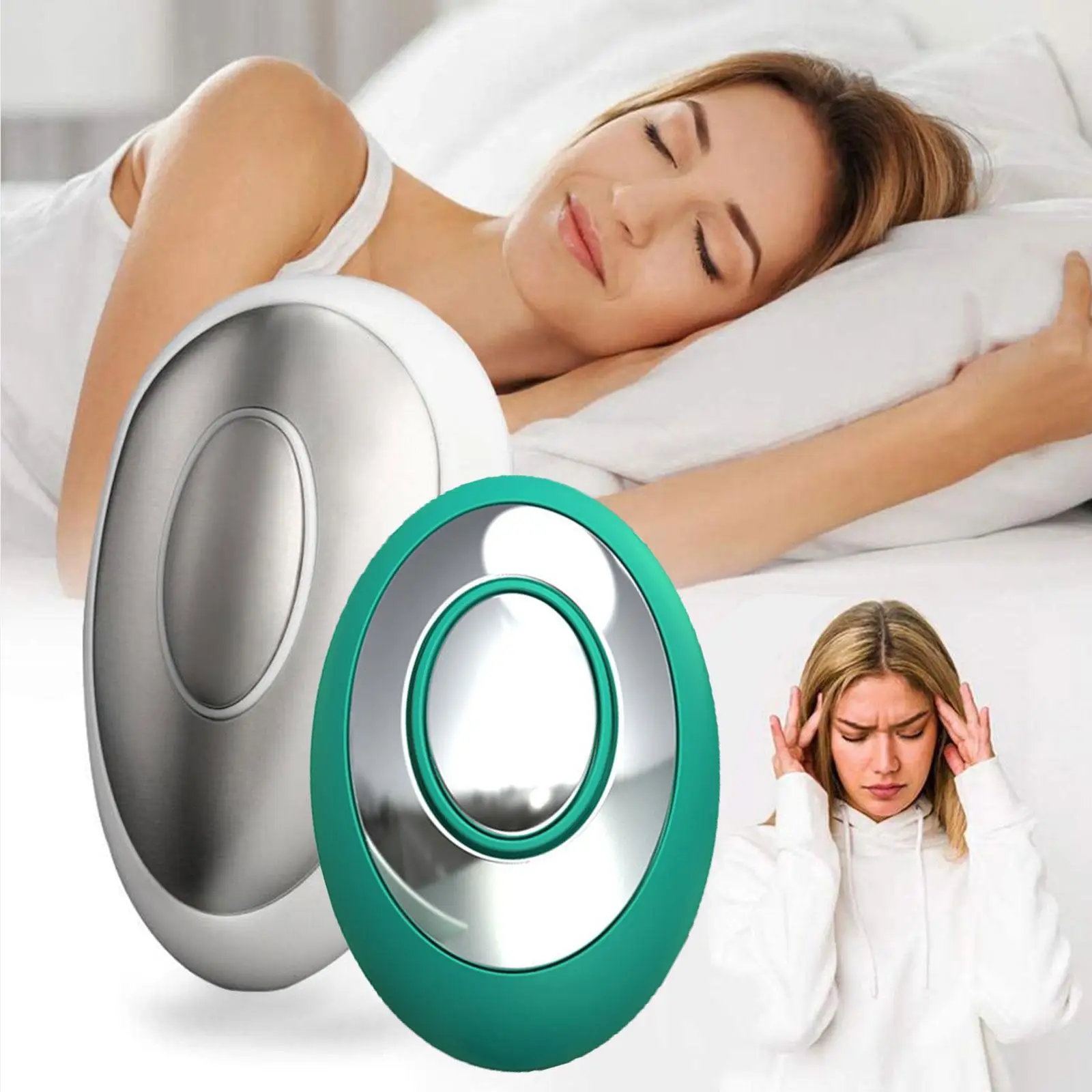 

Hand-Held Sleep Aid Device Microcurrent Insomnia Relief Sleep Assistant Device Pulse Calm Nerve Sleeping Assistance Tool