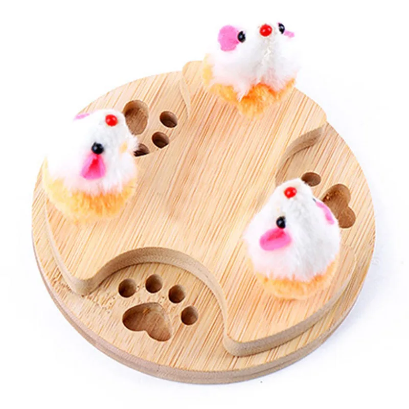 

Cat Toy Mouse With Catnip For Game Mini Funny Simulation Mice Interactive Teaser Playing Fun Plush Mice Cats Toys Scratcher