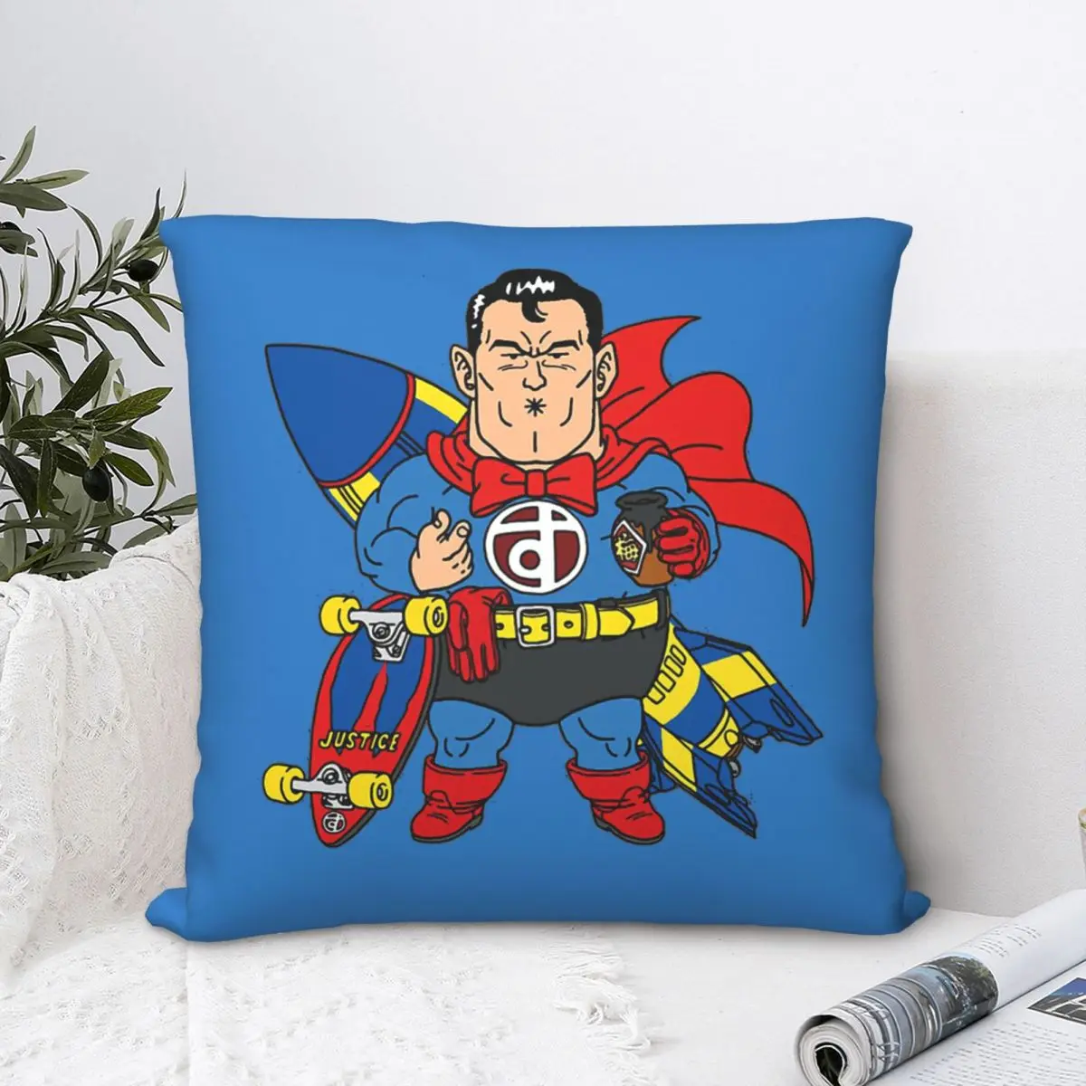 

Декоративная подушка Supermen Essential Cojines чехол Dr Slump японская манга Подушка, домашний диван