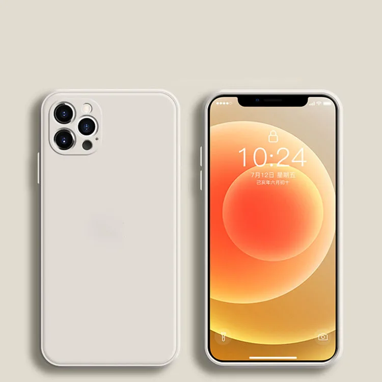 

Suitable for iPhone 14 imitation liquid silicone phone case 13 soft shell XR protective sleeve 12pro