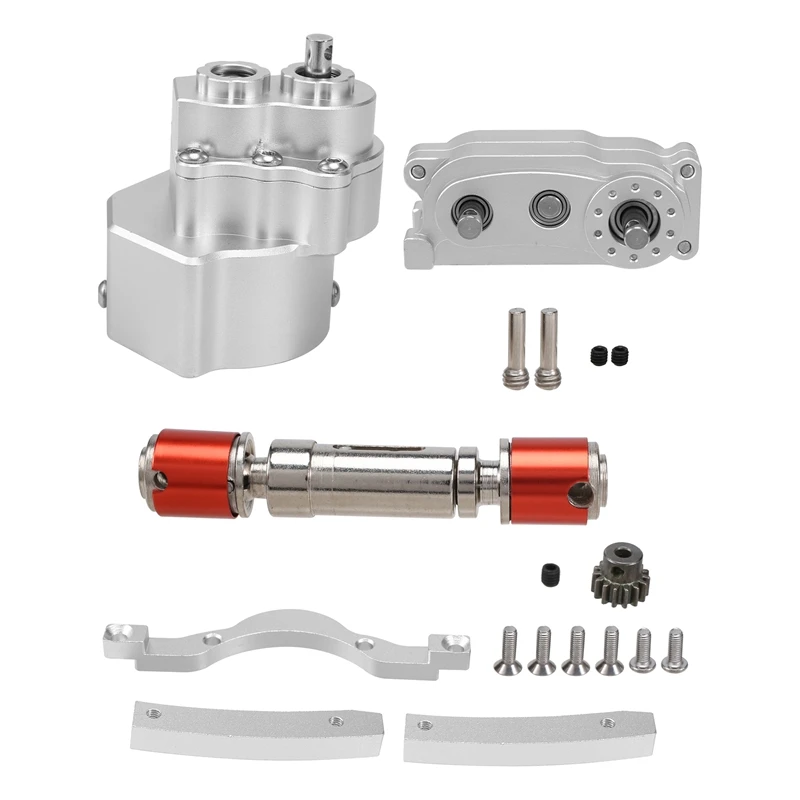 

Front Motor Transmission Prefixal Gearbox Transfer Case For 1/10 RC Crawler Car Axial SCX10 & SCX10 II Parts