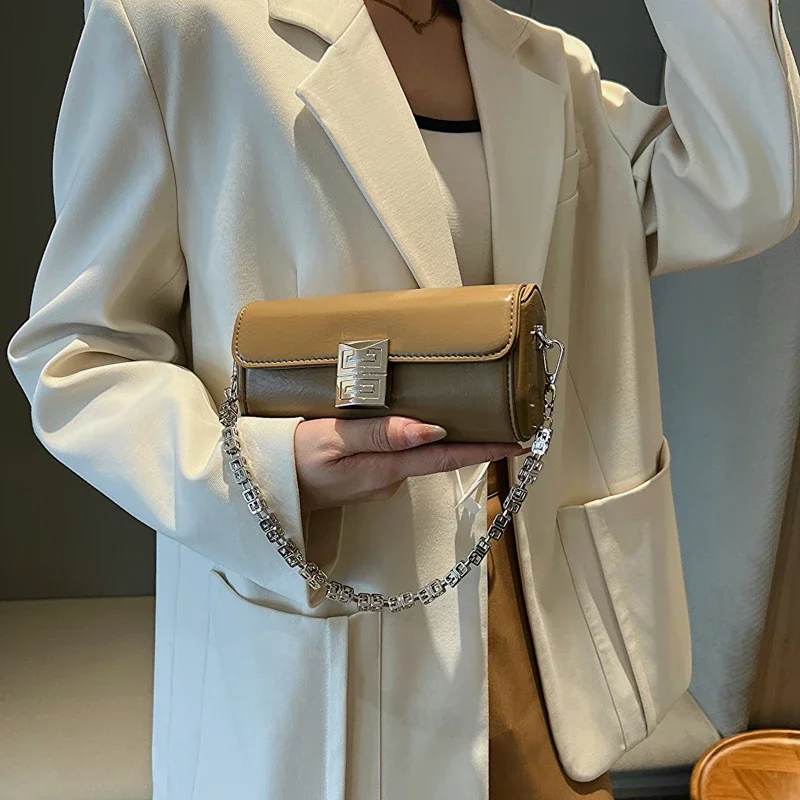 

2023 New Cnoles Leather Female Bag Underarm Shoulder Bags Crossbody Bags For Women Ladies Fashion Luxury Designer Messenger Bag