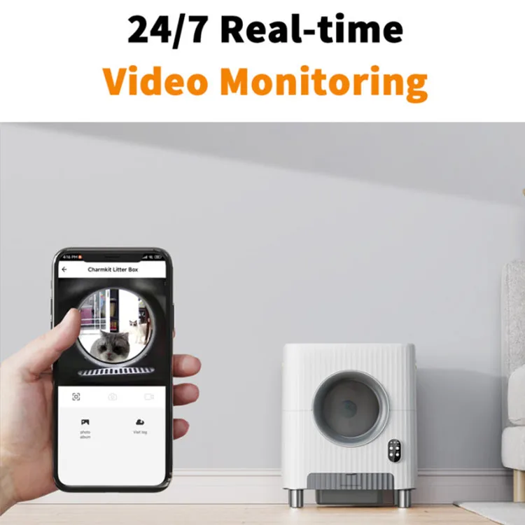 Автоматический кошачий наполнитель нового дизайна самоочищающийся робот-ящик с