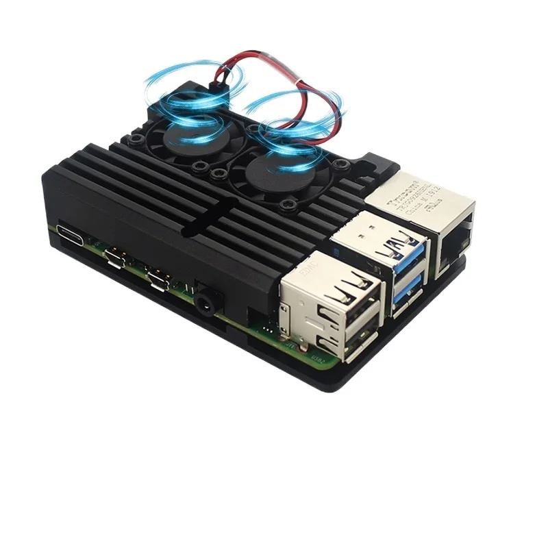 

Корпус для материнской платы Raspberry PI3/4 из алюминиевого сплава