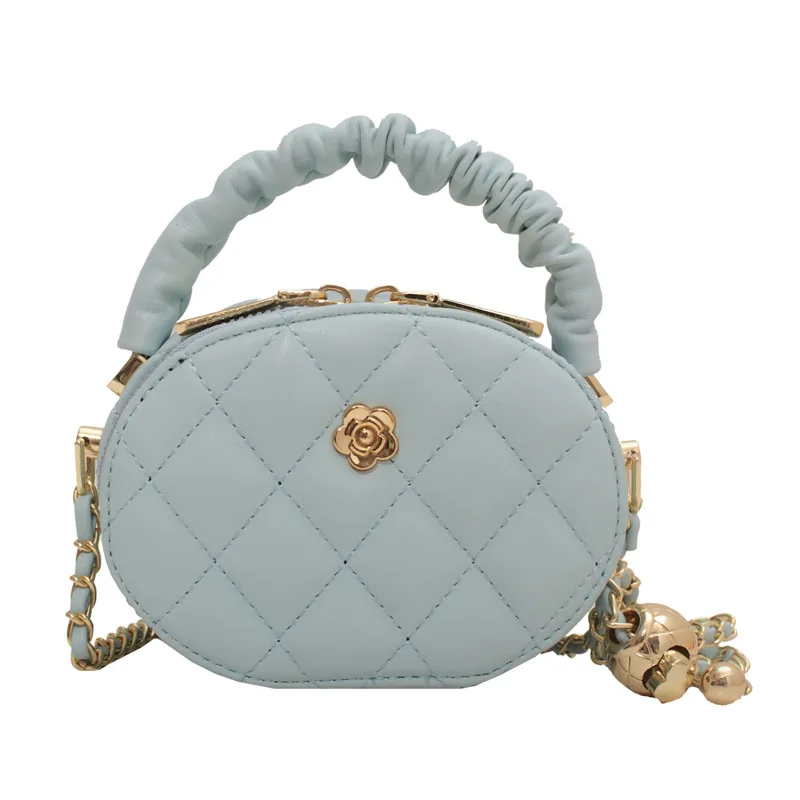 

New Designer Luxury Circular Bag Makeup Phone Handbag for Women Crossbody Bag Ladies Small Shoulder Women Fashion Bag 2022 Trend