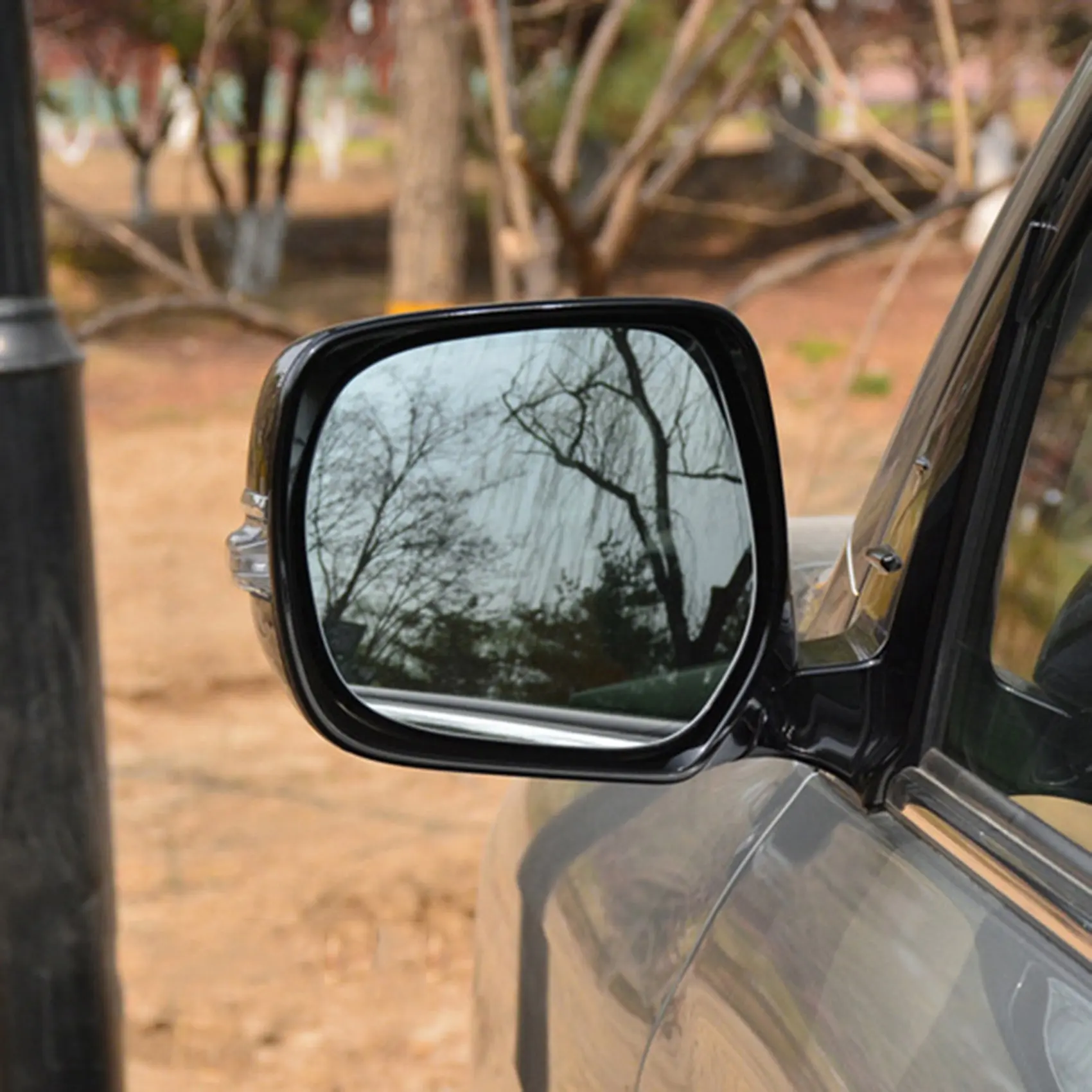 Автомобильное Левое зеркало заднего вида с подогревом для слепых зон крыла