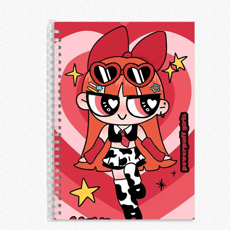 Блокнот на горизонтальную линию с мультяшным рисунком для девочек