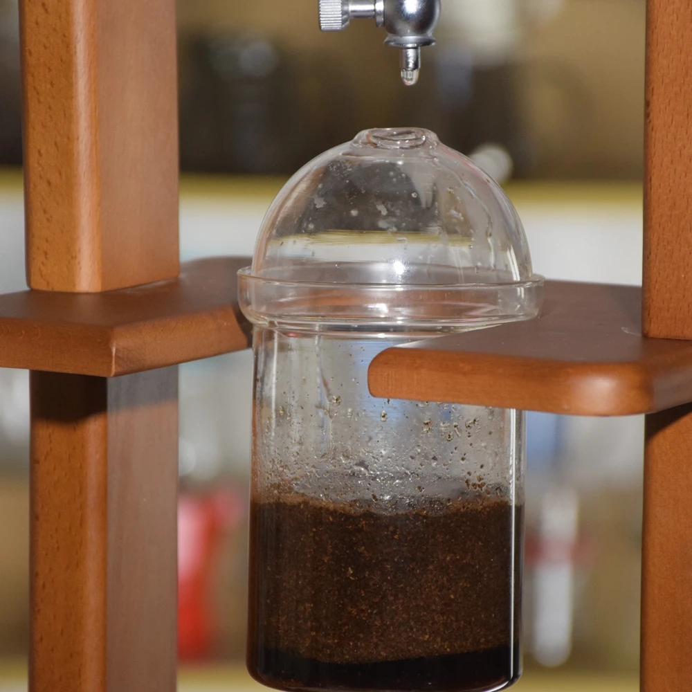 Фото Кувшин-дриппер Ecocoffee 1000 мл из гладкого боросиликатного стекла для холодного заваривания кофе и чая, CB10 №2
