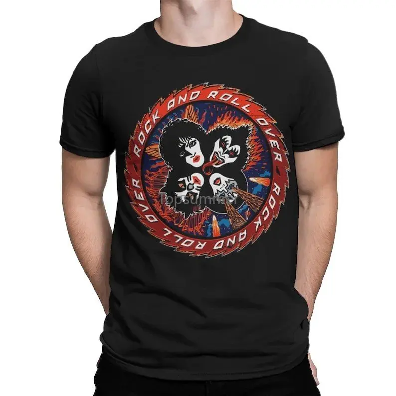 

Kiss Rock And Roll Over T-Shirt Men'S Women'S All Sizes
