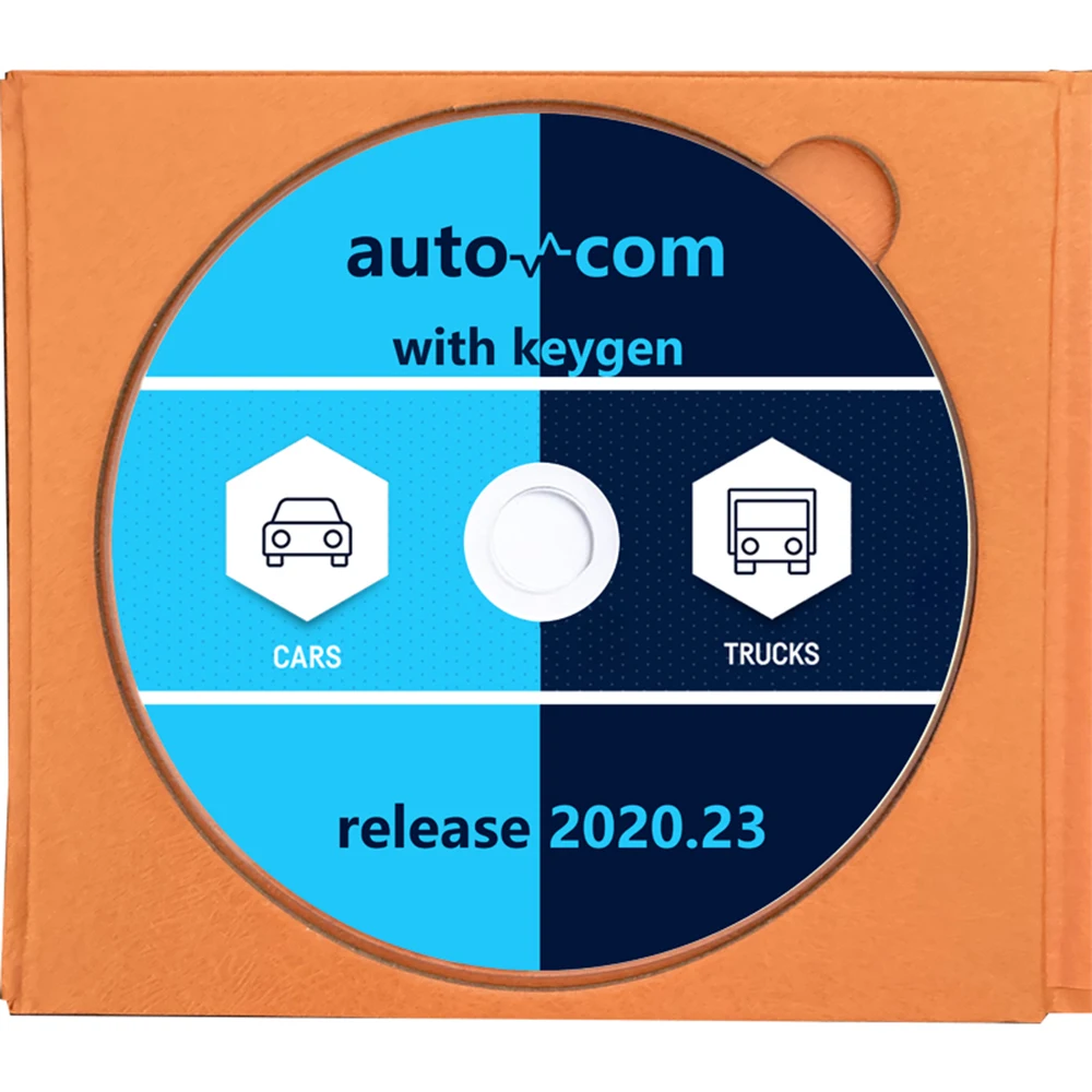 CD Autocoms 2020.23 with keygen car truck diagnostic tools DVD 2022 for newest Native install C drive delphis ds150e |