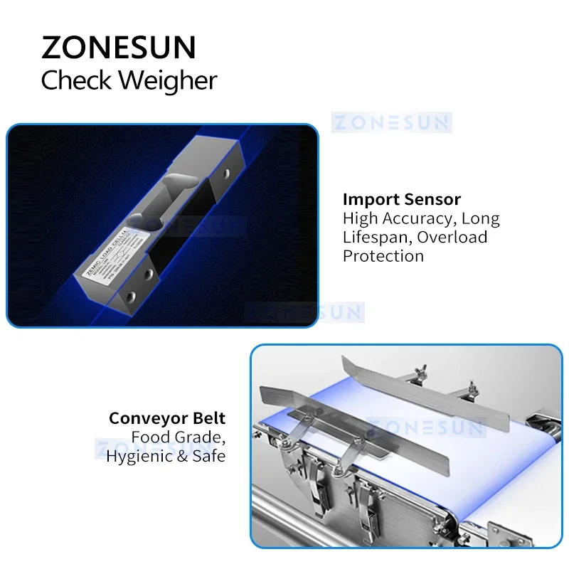 ZONESUN встроенный контрольно-весный индустриальный многоступенчатый аппарат