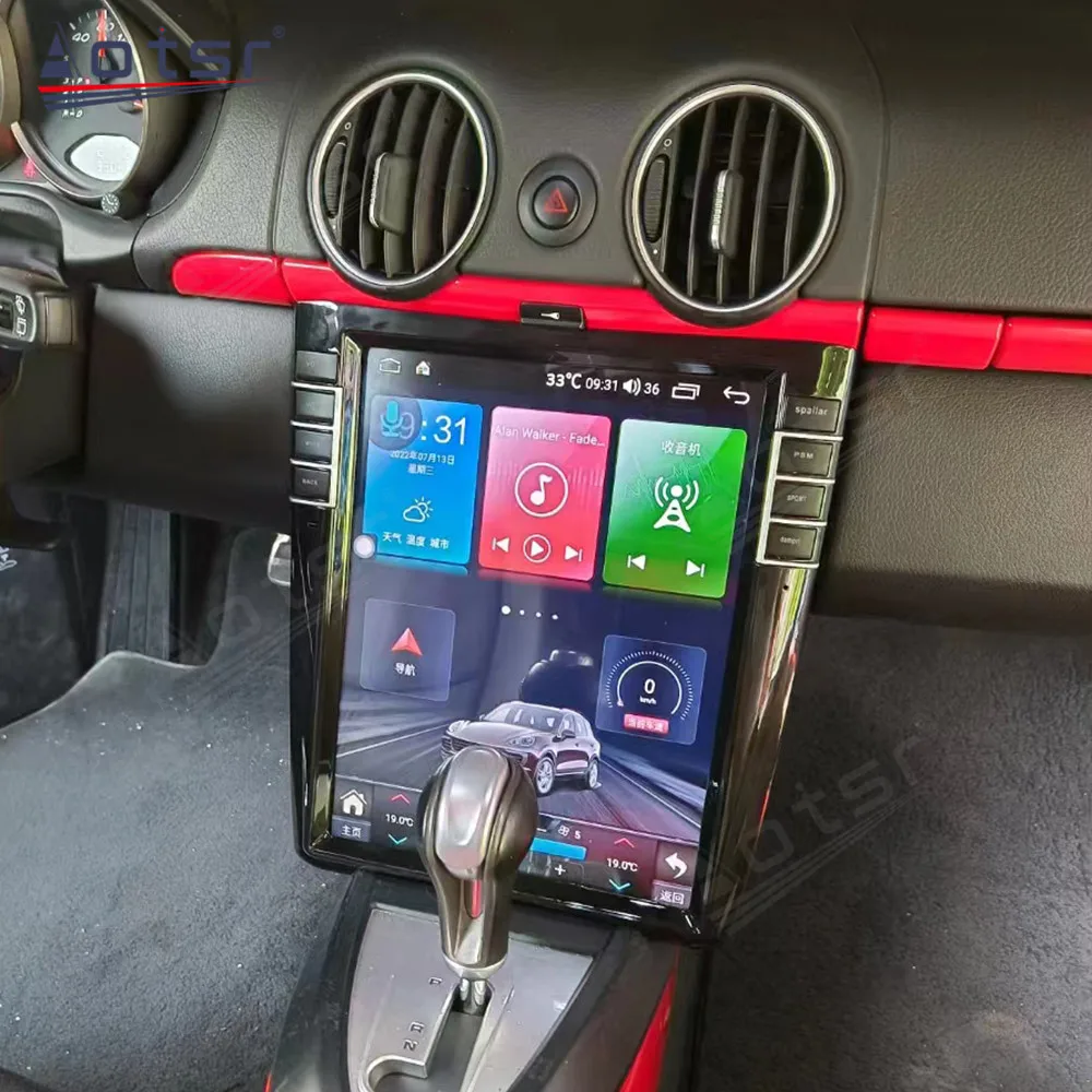 Автомагнитола для Porsche Cayenne S Hybrid V6 958 92A Turbo 2010-2017 Android 2DIN стерео мультимедийный