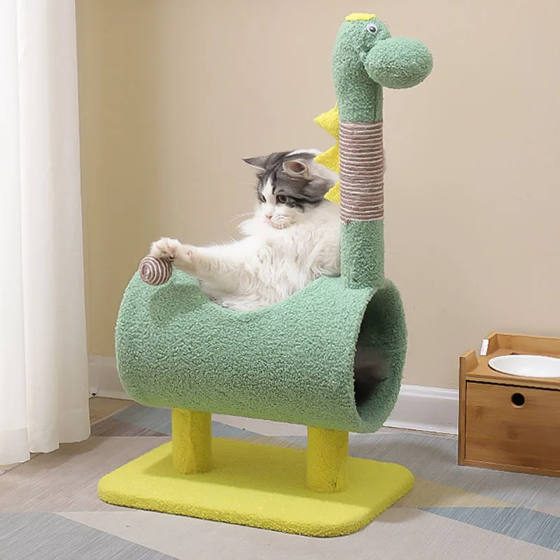 

Cat Climbing Frame Sisal Scratching Column Wear-resistant Amusing Jumping Platform Stable And Does Not Occupy Space Pet Supplie