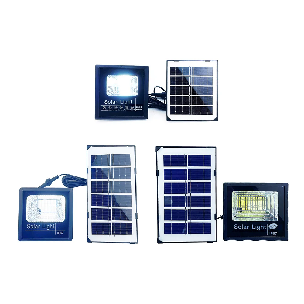

30/40/50W Outdoor Garden Solar Floodlight Waterproof Street Wall Path Road LED Spotlight High Brightness Sunlight