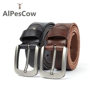 igm manufacture supply low price fashion honest genuine leather belt for men