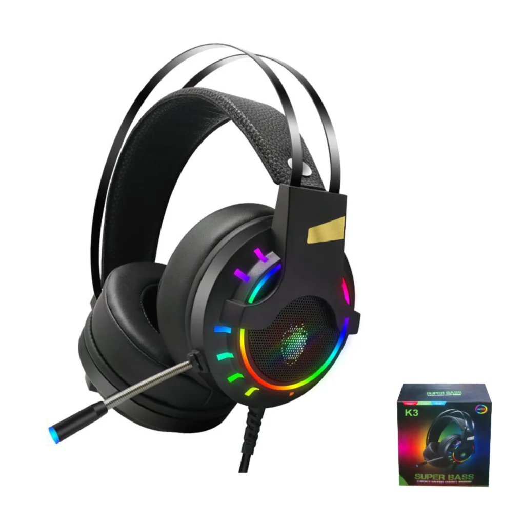 

Проводные наушники со светодиодсветодиодный подсветкой, 7,1 каналов