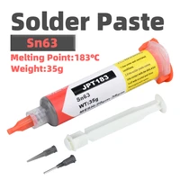 portable solder paste soldering smd bga ic pcb needle tube tin paste welding paste welding components portable welding materials