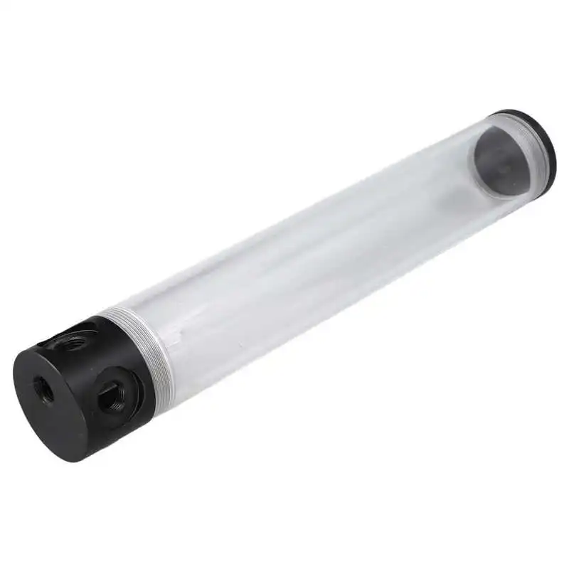 Резервуар для водяного охлаждения длиной 300 мм цилиндрический прозрачный