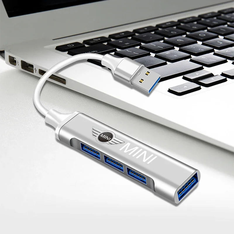 Новый автомобильный Стайлинг Type-C Turn USB-адаптер Многопортовый