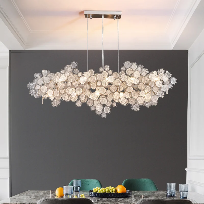 

Pendant Lights Postmodern luxury creative dining Room glass Chandeliers personality simple designer living Lighting study Lamps