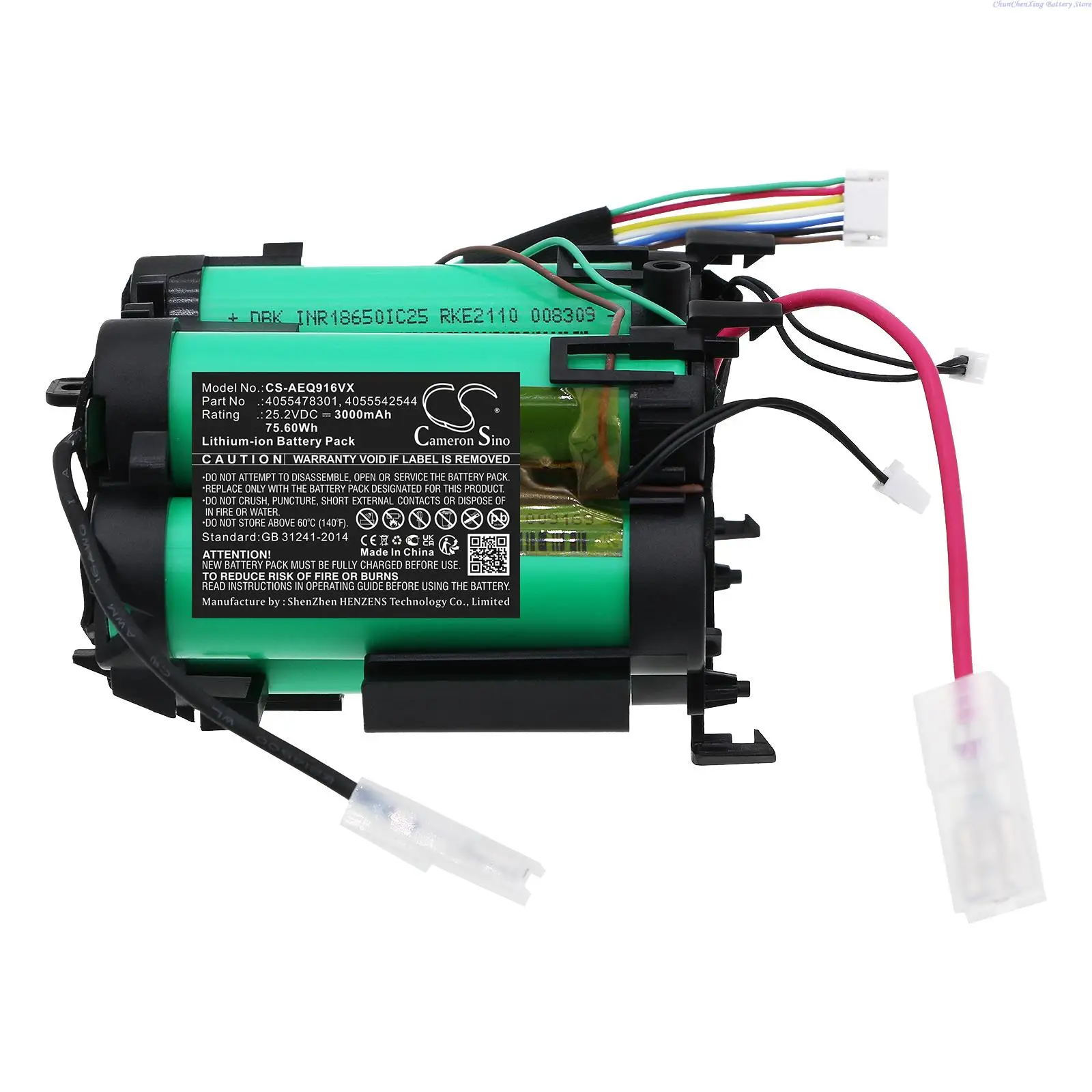 CS 25 2 В 2000 мАч/3000 мАч аккумулятор для пылесоса ELECTROLUX PQ91-50 МБ PQ91-ALRGS ALRGY ANIMA ANIMS P50