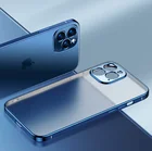 Прозрачный силиконовый чехол для iPhone 13 12 11 Pro Mini X XR XS 7 8 Plus SE 2020