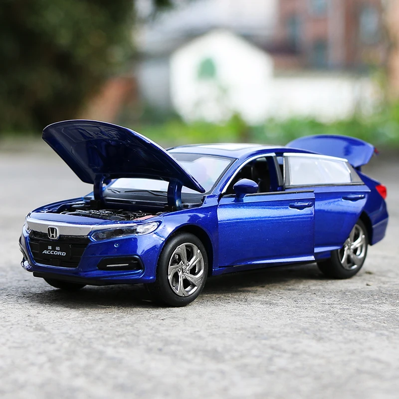 

1:32 модель автомобиля из сплава для Honda Accord, металлические литые игрушки